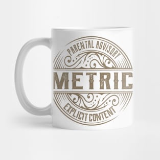 Metric Vintage Ornament Mug